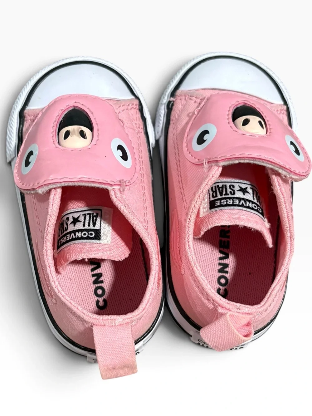 Converse Chuck Taylor All Star One Strap Pool Float Slip On Toddler Shoes Size 4